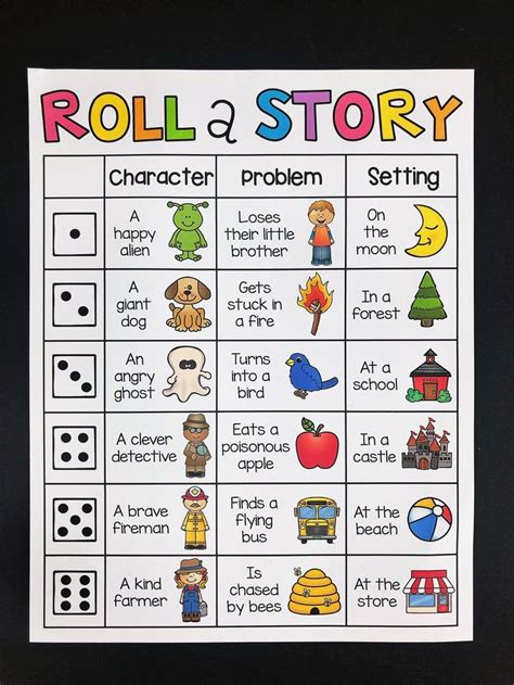 Roll A Story Printable